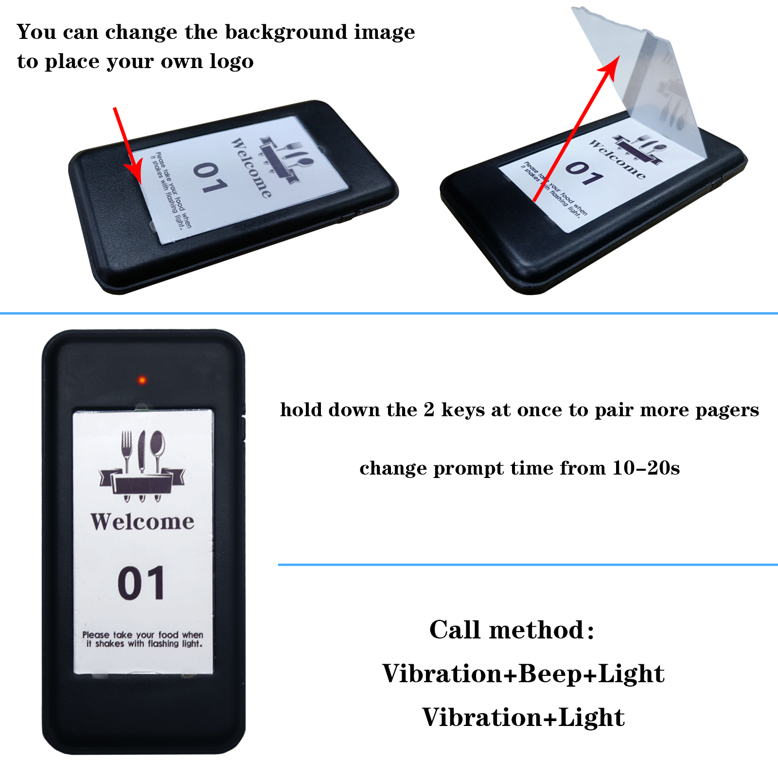 RP03-20 Restaurant Pager System