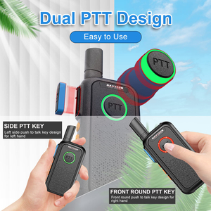 Daytech mini walkie-talkie1.5 Miles Long Range 16 Channel Intercom System Wireless Intercom System for Elderly/Kids