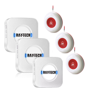 Daytech CC01 DAYTECH Wireless 100M Help System SOS Wireless Call Button Caregiver Pager