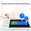 Factory Hot Sale Tuya APP Control Full Touch Screen Home Security WiFi GSM Alarm System simple safe home alarm system