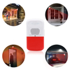 DAYTECH SL10 IP44 motion sensor sound alarm with RF remote 129db motion sensor alarms lamp