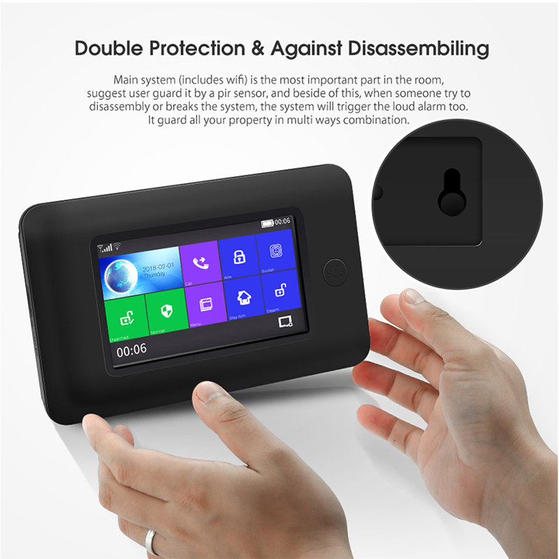 Daytech TA03 WIFI smart Home Security System