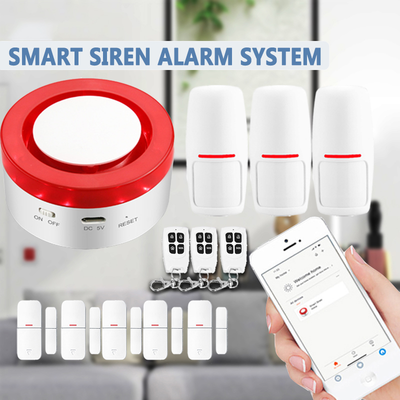 Remote Control Tuya Alarm system Smart Alarm system Siren Alarm System