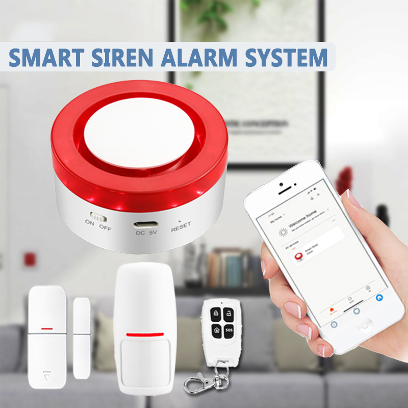Daytech WIFI07-Kit1 Smart Wireless WIFI Home Security Alarms System Kit